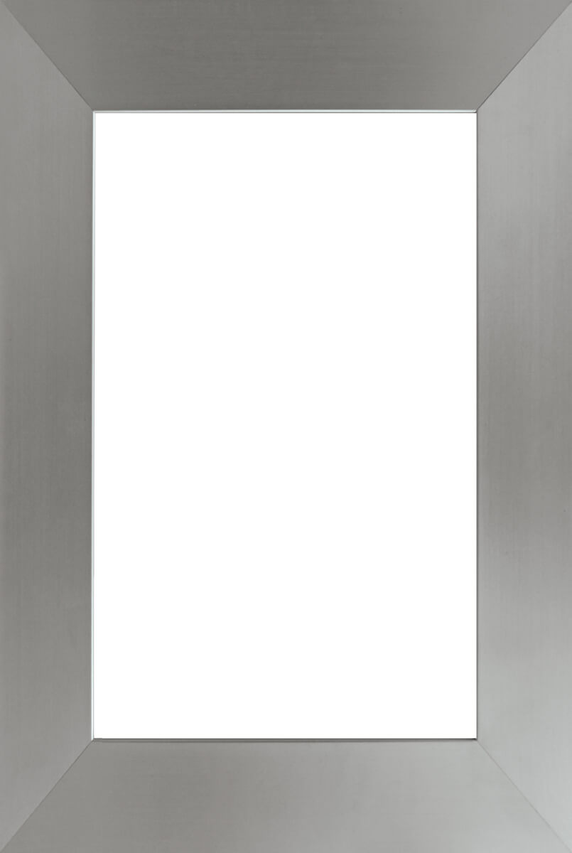 Elegant glass cabinet doors showcasing Zen Livings modern kitchen designs in Calgary.