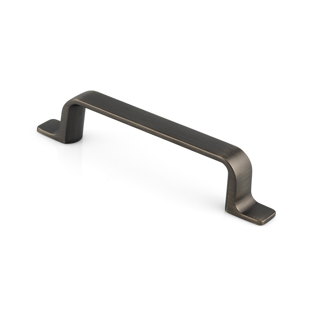 Graphite Henlow cabinet handle from Zen Living, ideal for Calgary kitchen renovations.