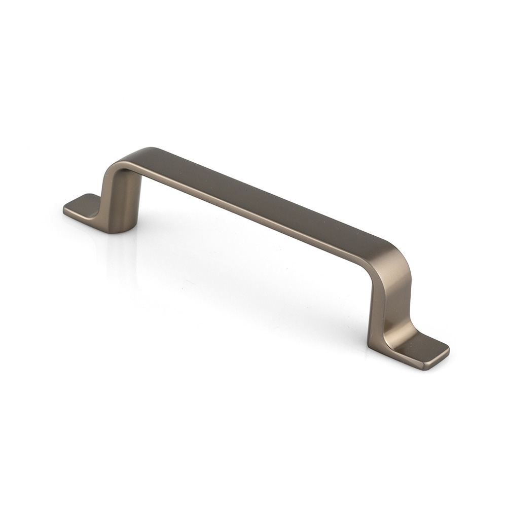 Brushed brass handle 9634-128-BBR-3 for Calgary kitchen cabinets and home renovations at Zen Living.