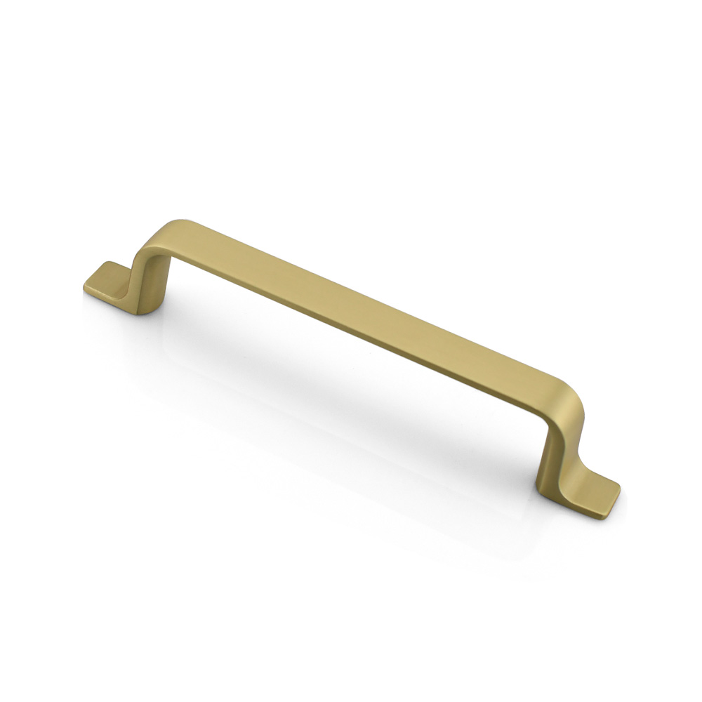 Bronze Champagne cabinet handle from Zen Living, ideal for Calgary kitchen renovations.