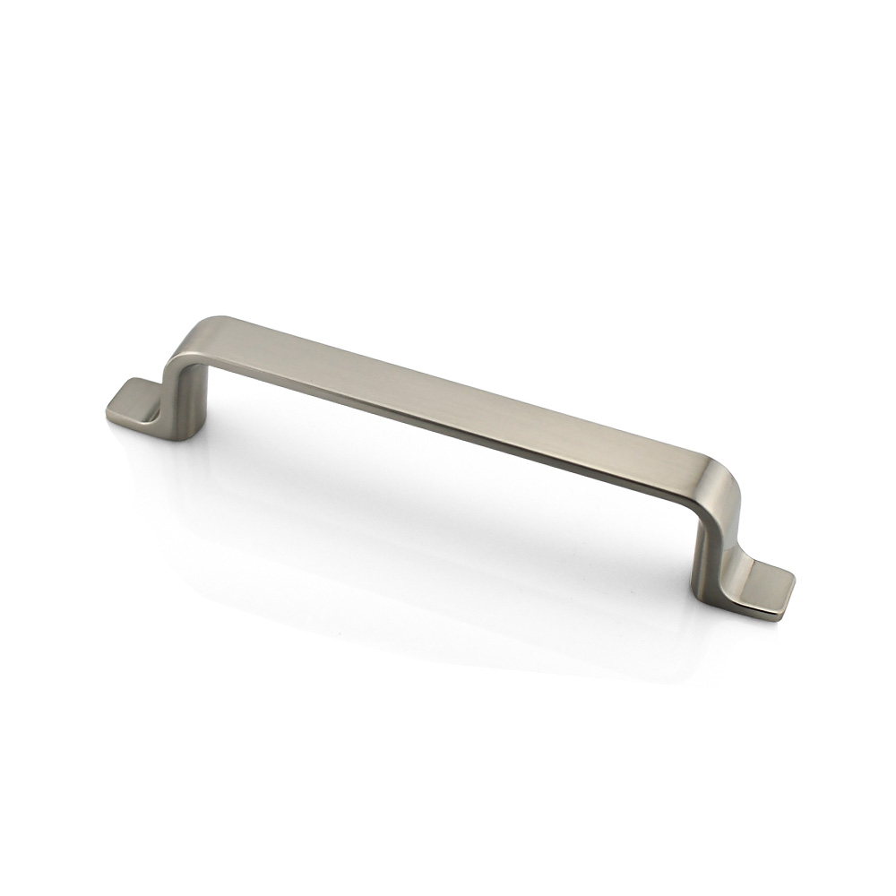 Matte black handle 9634-128-DBK-3 for kitchen cabinets, available at Zen Living in Calgary.