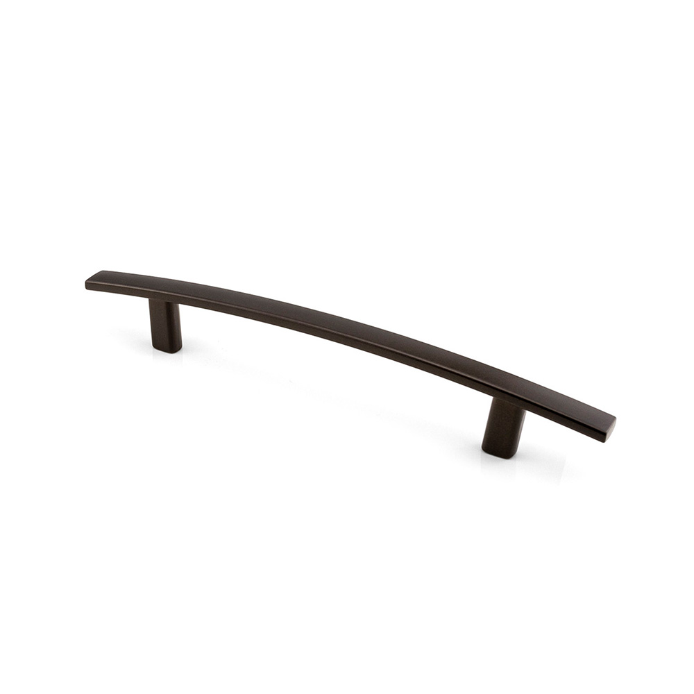 Polished chrome cabinet handle 9560-128-PC for kitchen renovations in Calgary.