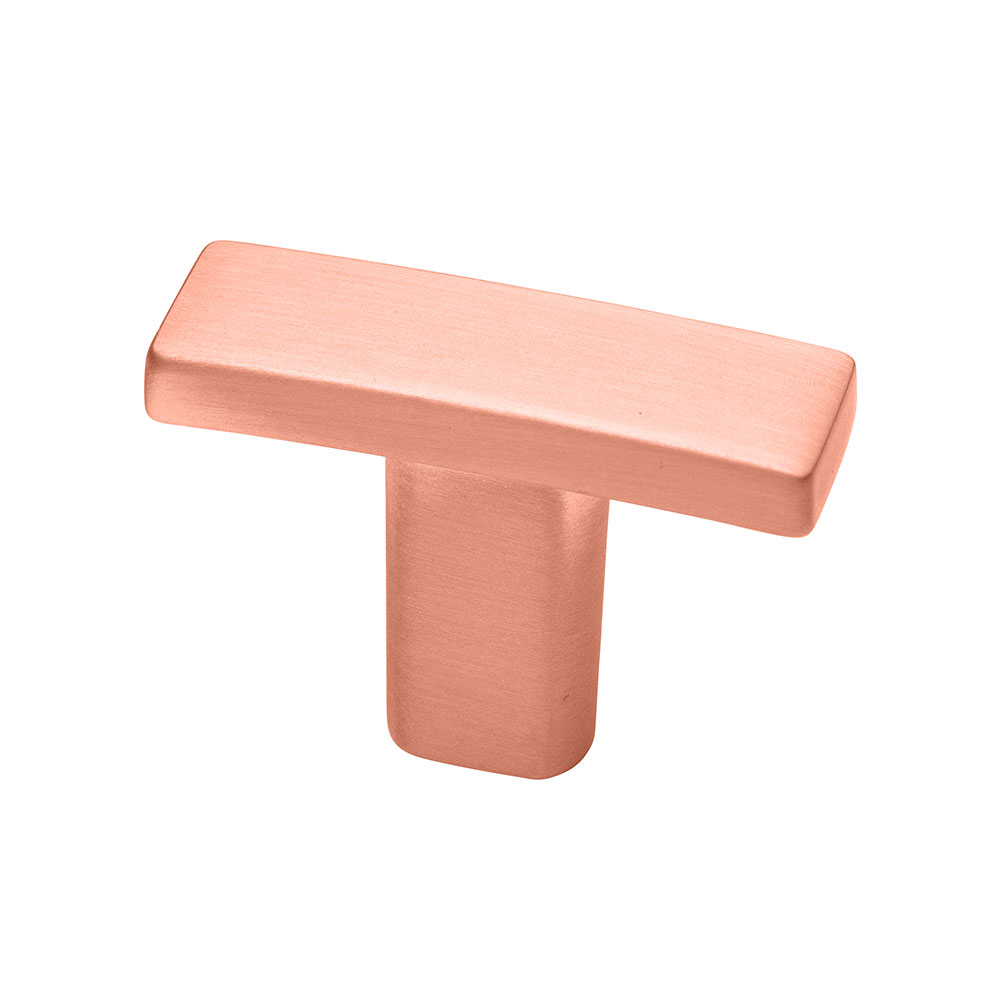 Rose gold handle 9560-RSG from Zen Living, ideal for Calgary kitchen cabinets and home renovations.