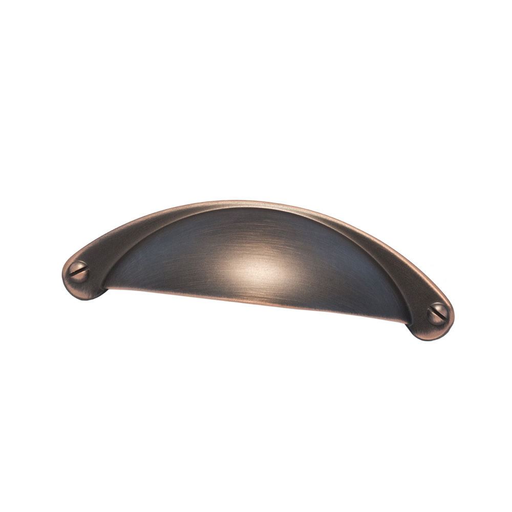 Weathered iron handle design, model 9670-AIM-D-4, featured in Zen Livings Calgary kitchen renovation collection.