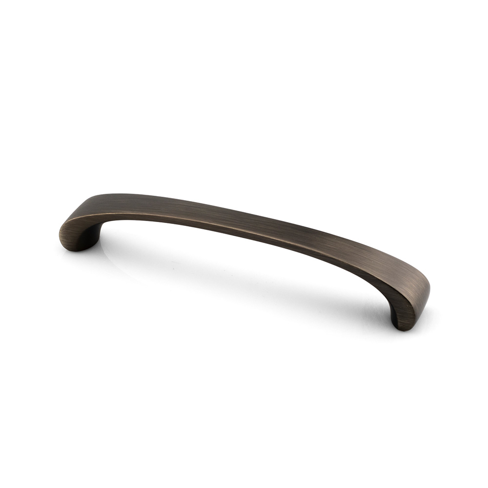 Brushed brass handle 9633-128-BBR-3 for Calgary kitchen cabinets and home renovation projects.