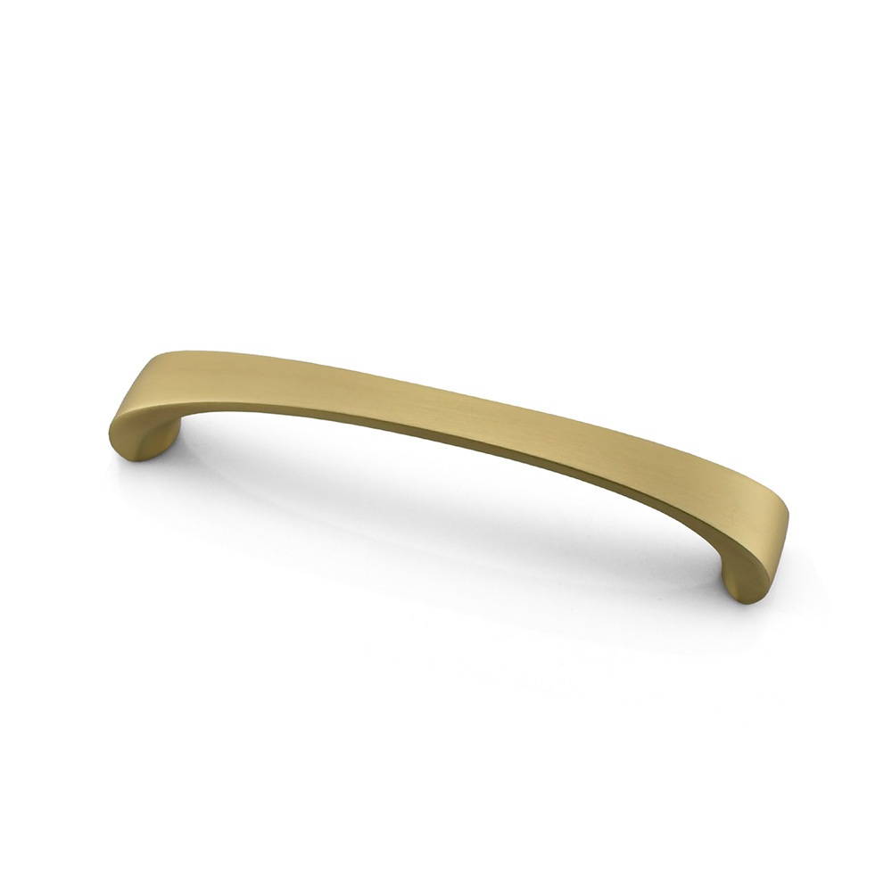 Bronze Champagne cabinet handle from Zen Living, Calgary, ideal for kitchen renovations.