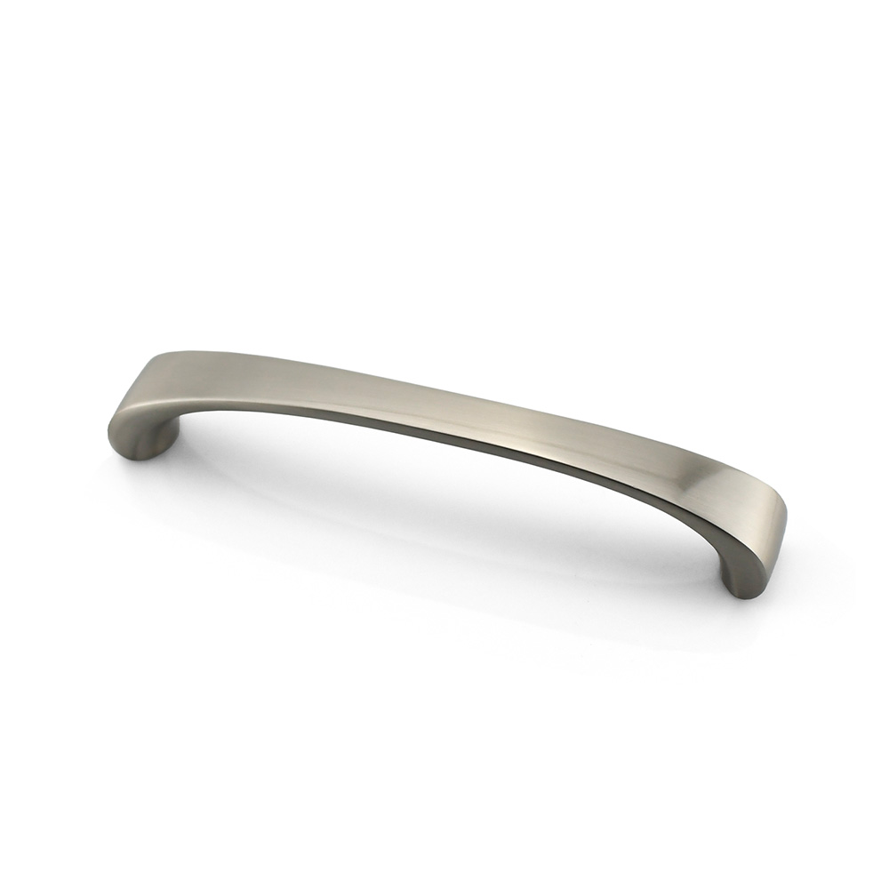Matte black handle 9633-128-DBK-3 for kitchen cabinets, ideal for Calgary home renovations.