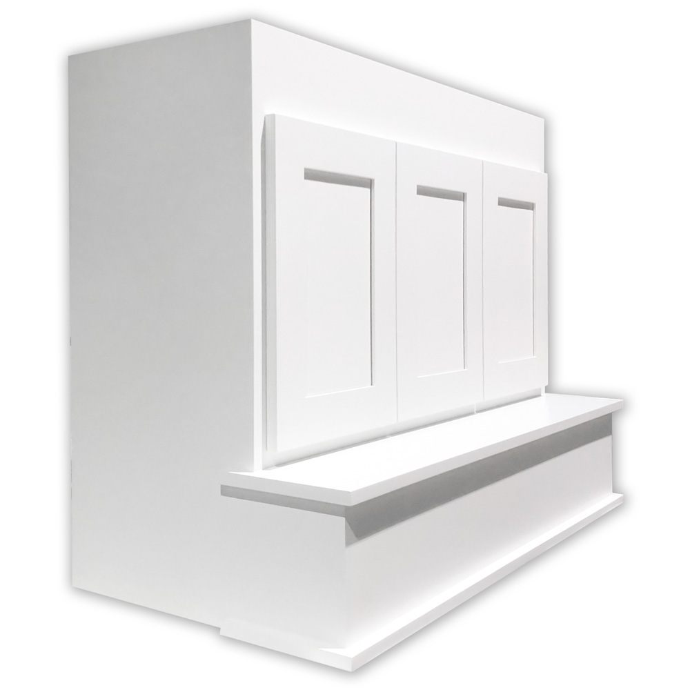 Stylish range hood cover above a modern sink selection in a Calgary kitchen renovation setting.