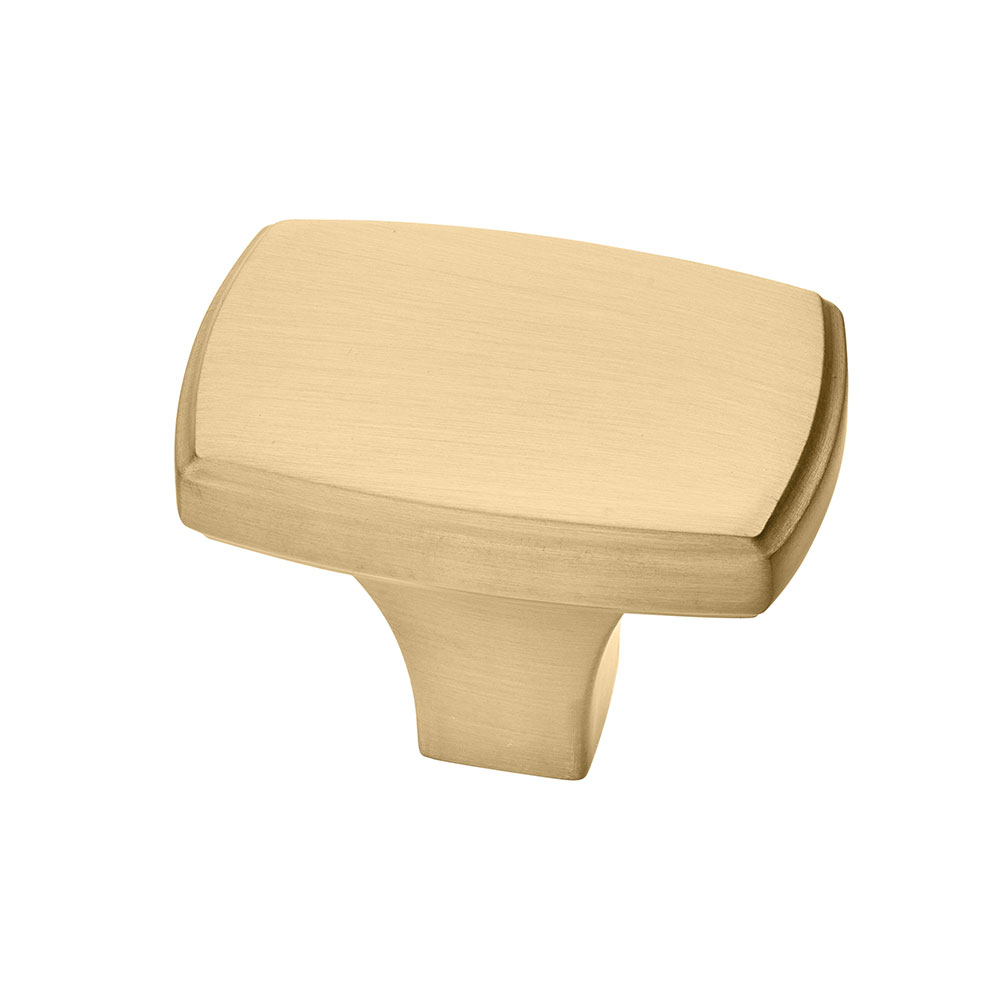 Bronze Champagne cabinet handle from Zen Living, showcasing elegant design for Calgary kitchens and renovations.