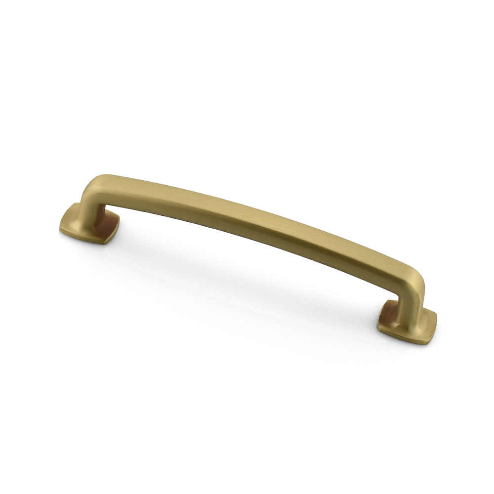 Bronze Champagne handle 9636-128-BCHG-3 for kitchen cabinets, available at Zen Living in Calgary.