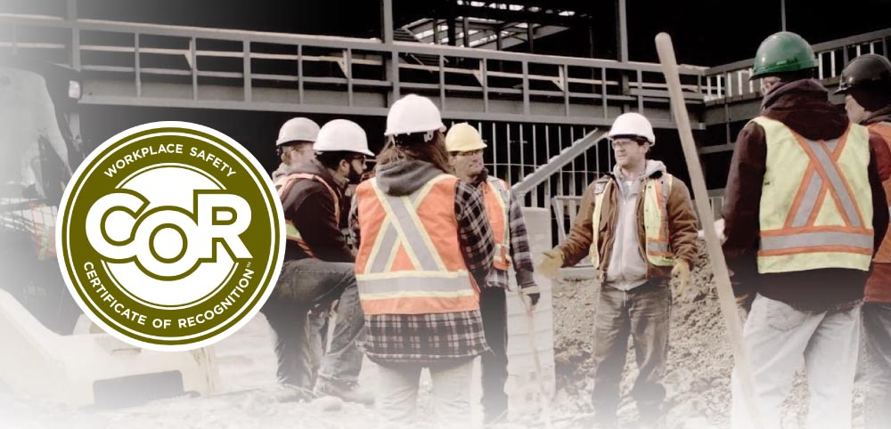 Workplace safety certification training session at Zen Livings Calgary office for kitchen renovation professionals.