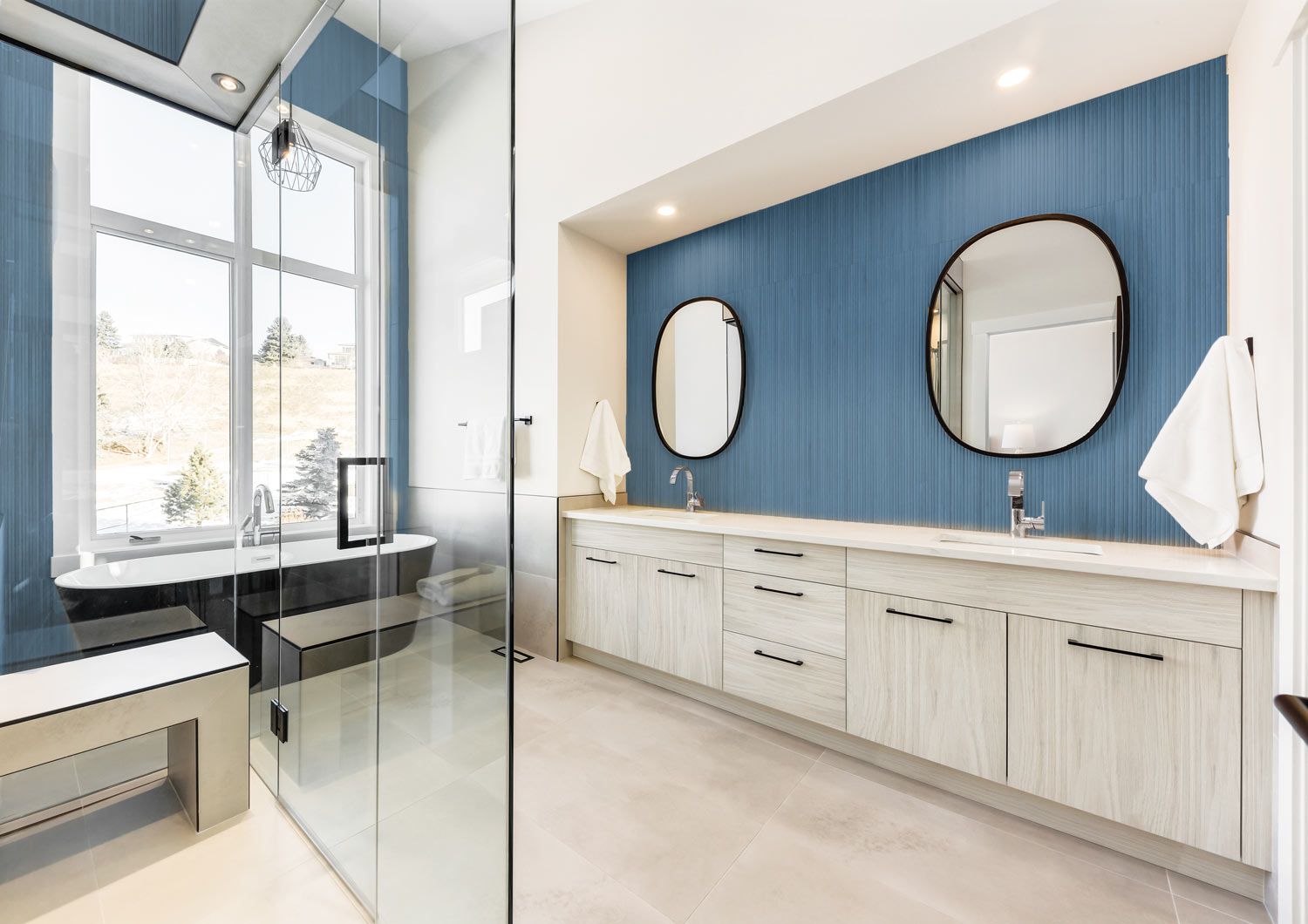 White Wash Cabinets for Classic Bathroom Makeovers