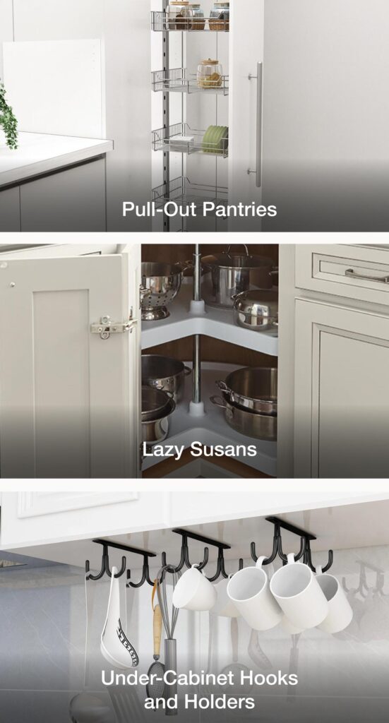 White Cabinets for Small Spaces: Maximizing Your Kitchen's Potential 3 676273191e0bdbbc8a7dd01b 64e762ee576292bd3ac5077f Clever20Solutions Kitchen White Kitchen Cabinets