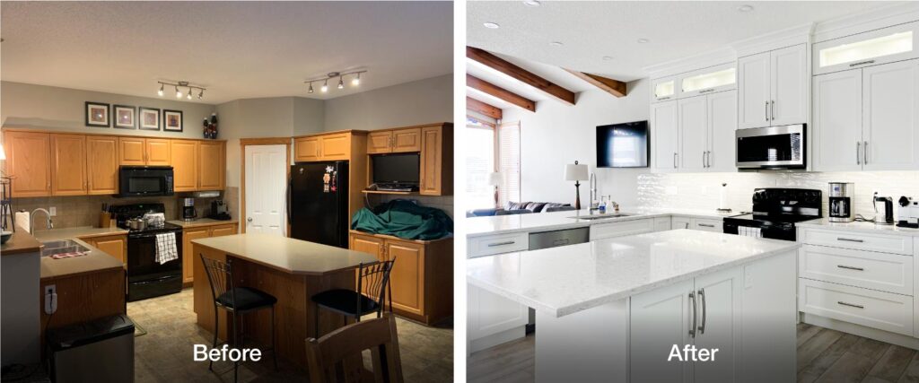 Why Full Renovations Shine Over Cabinet Refacing 5 676295284b912aca8c2b80ec 6507cfe0534e870353ad076c Renovation kitchen Success Stories of Previous Renovation Projects