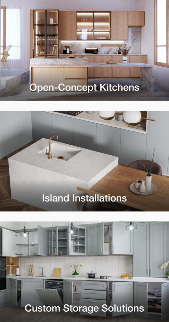 Why Full Renovations Shine Over Cabinet Refacing 6 676295284b912aca8c2b80f5 6504171d0731af88f38fe4e6 Renovation kitchen List of Popular Kitchen Renovation Ideas