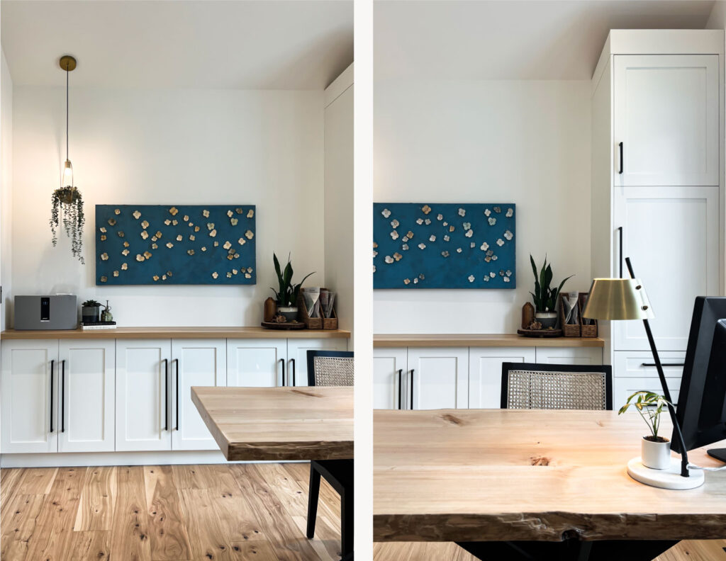 Kitchen Spotlight: Transforming the Plouffe's SW Calgary Home 11 6762955d9bf29bd9aac940ac 64eef61ce9a28d2f391099c6 Kitchen cabinets Combining White and Warm Tones