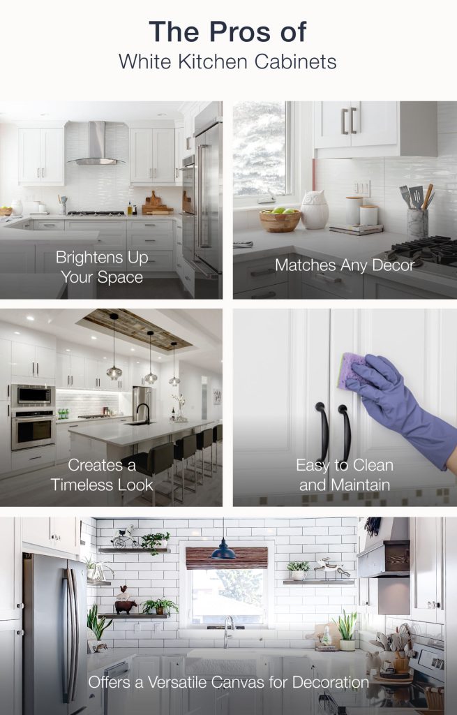 White Kitchen Cabinets: The Pros and Cons You Should Consider 3 6762965e2778548ec5539c25 644a627ed33cd93b6fdea66b Pros of White kitchen cabinets