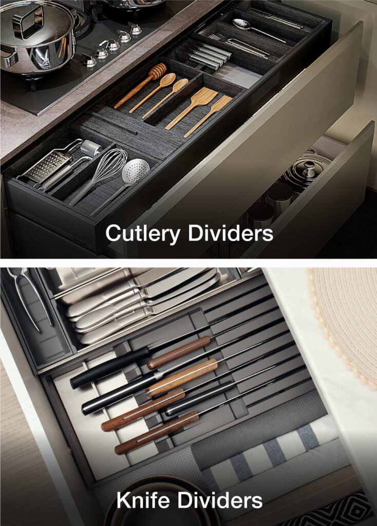 676296b4a4fa8a74c862aaf4 64941fe8283a653eca06e5ec Drawer inserts 9 Must Have Accessories for Kitchen Cabinet Storage