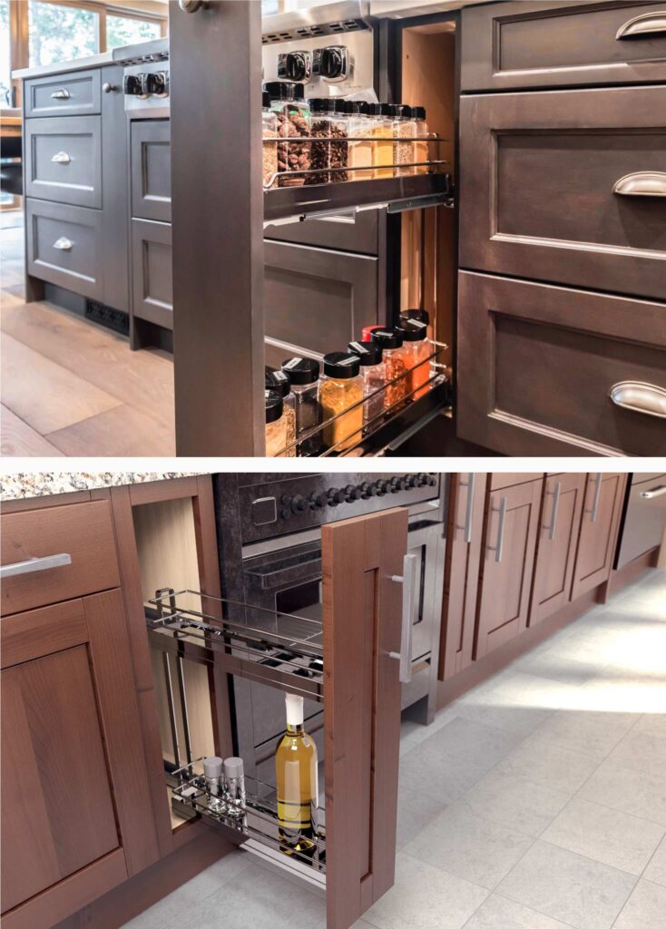 676296b4a4fa8a74c862aaf7 6494122fca27fe4fafe681ef Pull Out Spice Rack 9 Must Have Accessories for Kitchen Cabinet Storage