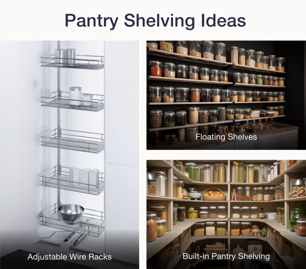 Ideas for Your Pantry Cabinets You Should Know About 8 676296f9c818dae8d47219f0 649be84e5af14cf7fbb3ad2d Pantry Cabinets Pantry Shelving Ideas