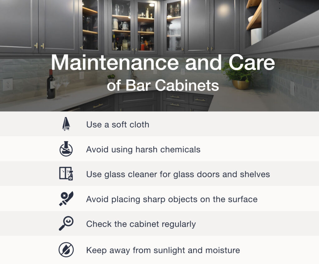 679b354ffff238417c5a5327 6512afd3cc44c5caf58f8f64 Bar Cabinet Maintenance and Care of Bar Cabinets
