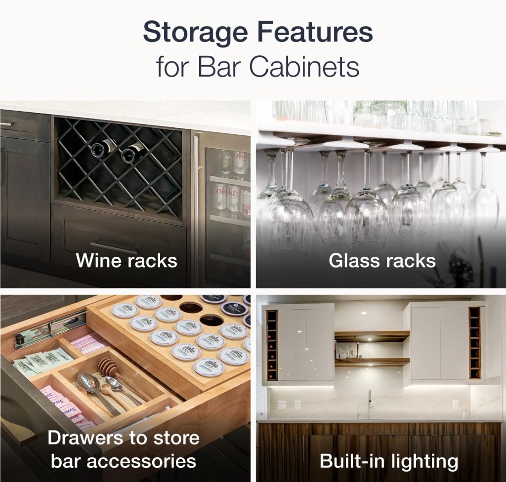 679b354ffff238417c5a5337 6512af8cf192671bff7b45eb Bar Cabinet Storage Features
