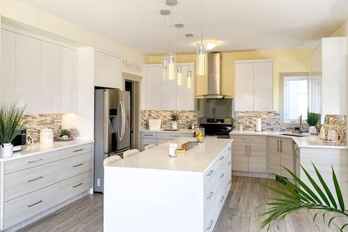 How Kitchen Cabinet Depth Impacts Storage and Usability in Kitchens 1 Modern kitchen with light colors.