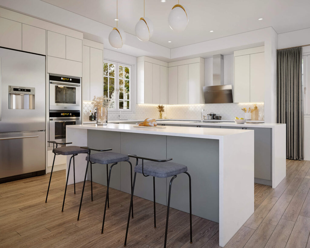 Double Island Kitchens : Luxury Kitchen Upgrade 4 image 113