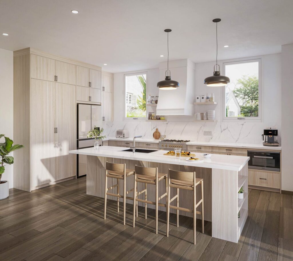 White Washed Oak Cabinets - Lights up Your Home! 4 image 225