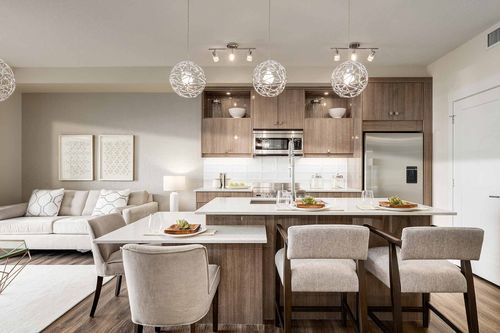 How Kitchen Cabinet Depth Impacts Storage and Usability in Kitchens 3 Cozy kitchen with elegant lighting.