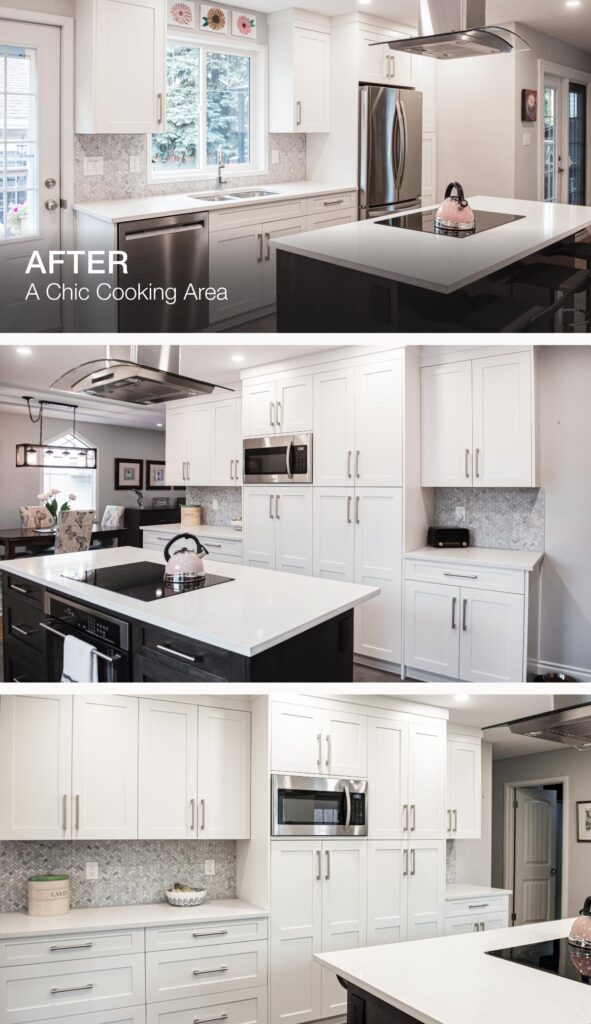 Before & After: 6 Inspiring Kitchen Renovations 14 679b1aaed1184772d7c21c32 646721760a337a2ebd03927f Before After kitchen 04 02